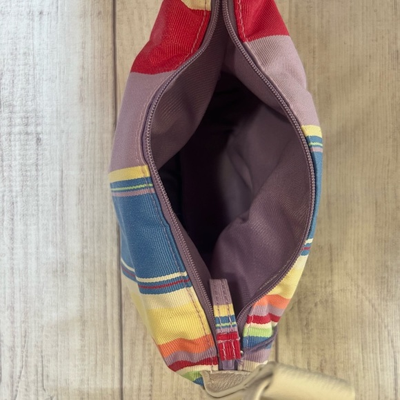 Stephanie Johnson Striped Cosmetic Bag Wristlet - Picture 4 of 8